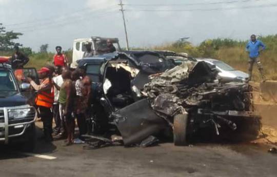 Джошуа получил травмы в смертельном ДТП в Нигерии – видео