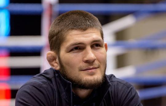 Khabib shows what he ate as a child