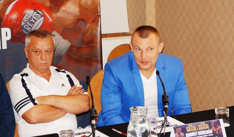 Андрей Руденко и Лукас Браун на пресс-конференции