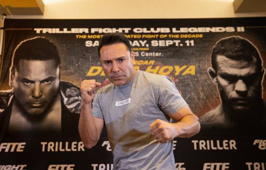De La Hoya withdraws from his fight with Belfort due to Covid-19