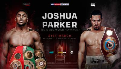 Joshua - Parker: bets and predictions odds