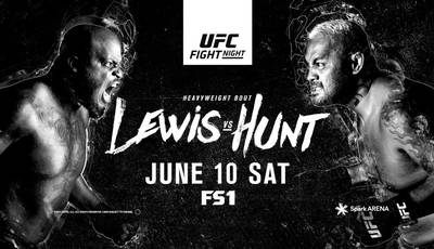Промо UFC Fight Night 110: Льюис – Хант (видео)
