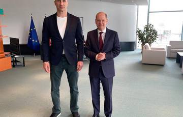 Foto des Tages: Wladimir Klitschko und Olaf Scholz