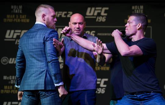 White ready for third fight between McGregor and Diaz