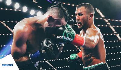 Lomachenko drops twice and decisions Pedraza, unifies titles