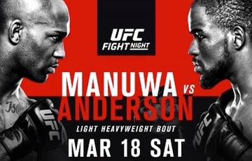 UFC Fight Night 107: Манува – Андерсон. Прямая трансляция, где смотреть онлайн