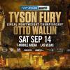 Fury vs Wallin. Where to watch live