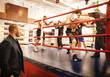 Степан Черновецкий наблюдает за тренировкой боксеров Elite Boxing