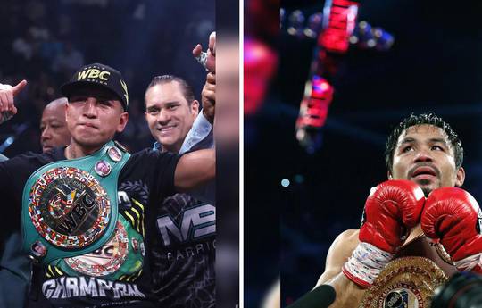 La réaction surprenante de Manny Pacquiao face à la différence de taille lors du face à face : "J'ai déjà vu ça auparavant"