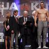 Weigh-in photos of Joshua vs. Klitschko 5