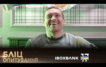 Usyk named his favorite player