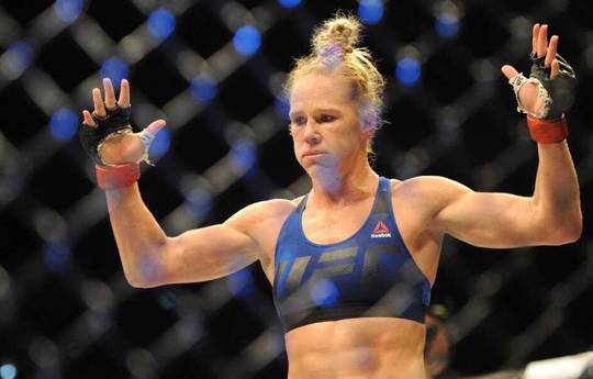 Holm reacted to Dana White's advice to end her career