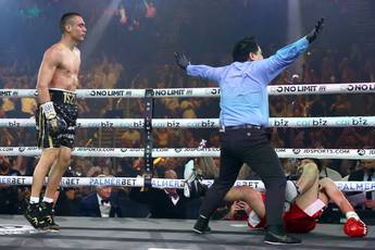 Tszyu stopped Campo in the first round