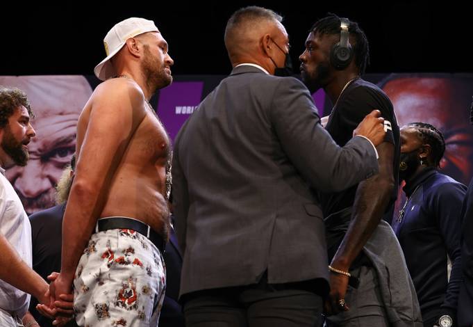 Fury and Wilder's 6-minute face off