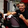 Gvozdyk at the media training before the fight with Amar (photos) 2