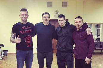 Papin arrived in Usyk training camp