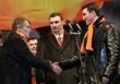 Виталий и Владимир Кличко поддержали Виктора Ющенко во время оранжевой революции