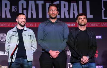 The Taylor-Catterall rematch has been rescheduled for May 25th