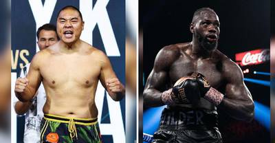 Zhilei Zhang Delivers Stark Message to Deontay Wilder After KO Win: "The Division Still Needs You"