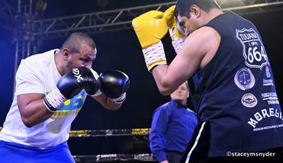 Morales and Salido had an exhibition fight (photo)