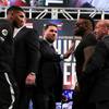 Anthony Joshua and Jarrell Miller almost get into a brawl at the first presser 13