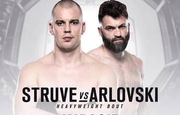 Arlovski and Struve will fight at UFC 222