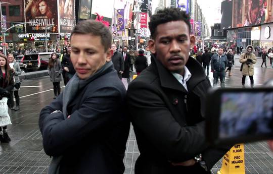 Behind the Scenes with Gennady Golovkin in NYC (video)