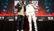 Wilder and Ortiz at the final press conference