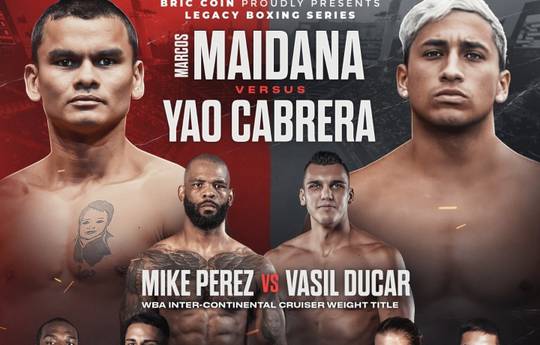 Maidana Cabrera March 26 in Dubai