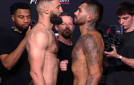 UFC on ESPN 72: weigh-in results