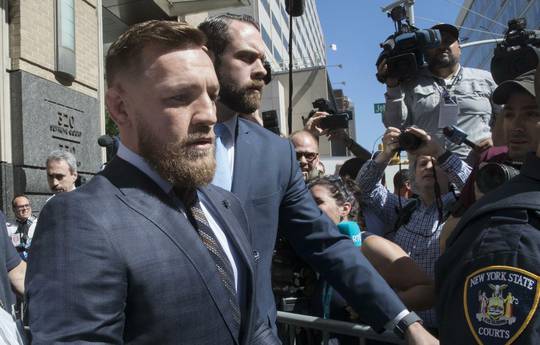 The hearing on the McGregor case is postponed until July 26