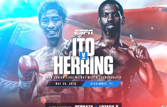 Ito vs Herring. Where to watch live