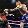 Lomachenko knocks Linares out, rises from the floor