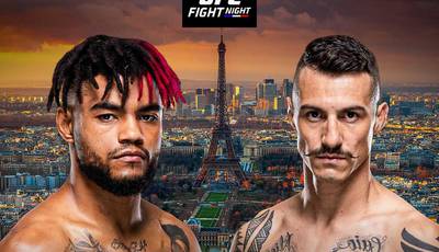 UFC Fight Night 243 : Charrière vs Miranda - Date, heure de début, carte de combat, lieu