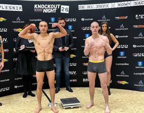 Khartsyz and Chebotar were weighed in Poland