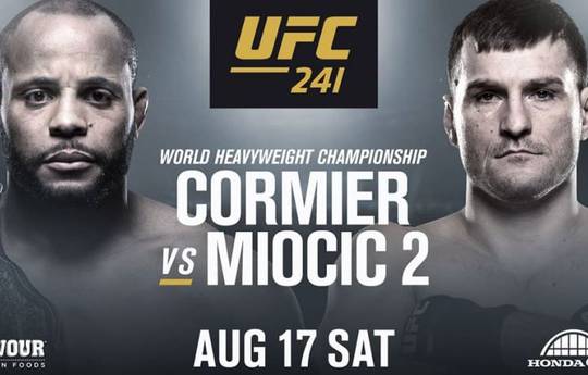 UFC 241 Кормье vs Миочич: где смотреть, ссылки на трансляцию