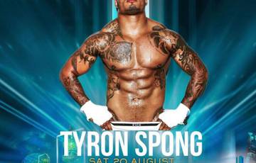 Spong to perform at Usyk-Joshua Gala