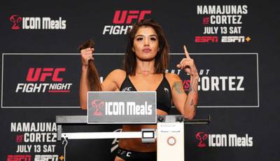 Weigh-in results for the UFC on ESPN 59 show