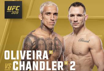 UFC 309 - Probabilidades de apuestas, predicción: Oliveira vs Chandler