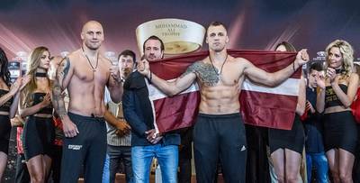 Briedis vs Glowacki, Tabiti vs Dorticos. Weigh-in results