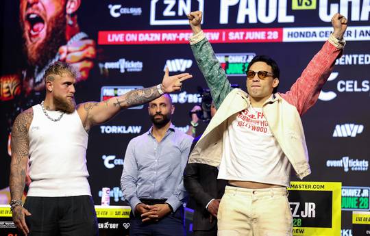 Paul and Chavez begin promoting their fight