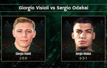 Giorgio Visioli vs Sergio Odabai - Date, heure de début, carte de combat, lieu