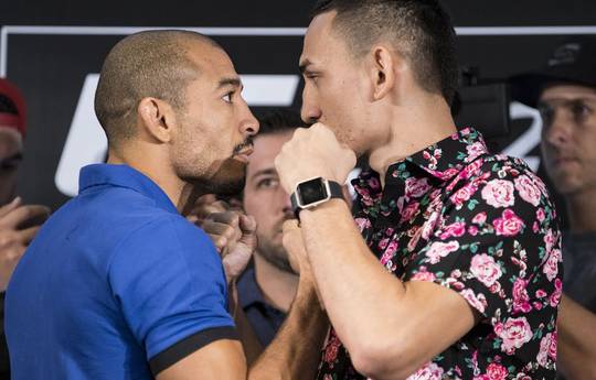Битвы взглядов участников шоу UFC 212 (видео)