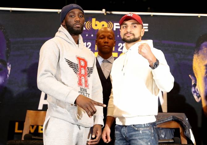 Crawford and Avanesyan met face to face