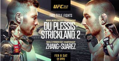 UFC 312: full card of the tournament