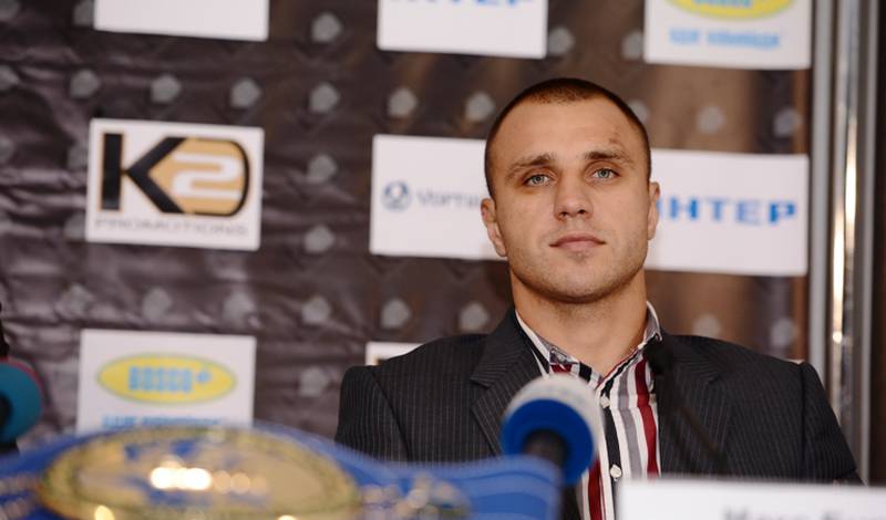 Макс Бурсак на пресс-конференции в Харькове