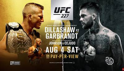 UFC 227: Диллашоу – Гарбрандт 2. Прямая трансляция, где смотреть онлайн