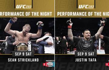UFC 293: Bonificaciones del torneo