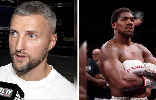 Message privé d'Anthony Joshua à Carl Froch après la défaite de Dubois : "Son honnêteté m'a surpris".