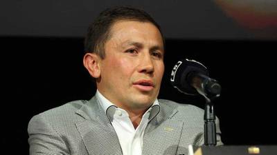 Golovkin on returning to the ring: "All in good time."